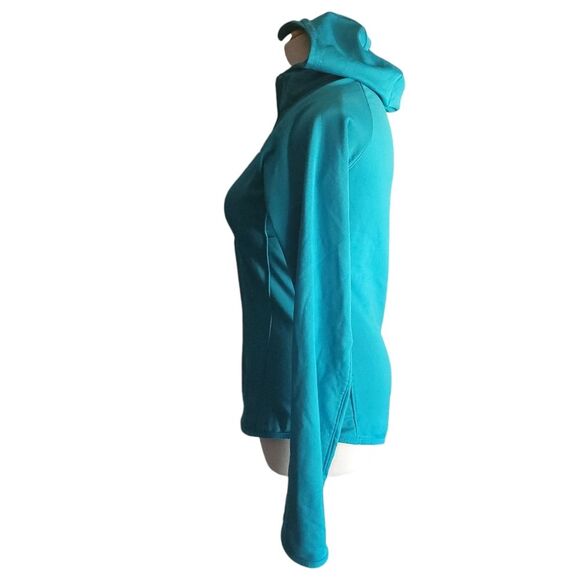 Nike Women's Element Thermal Dri-Fit Running Hoodie Teal Womens Small - Picture 2 of 14